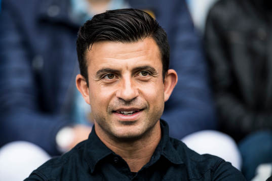 Malmö FFs Behrang Safari på läktaren