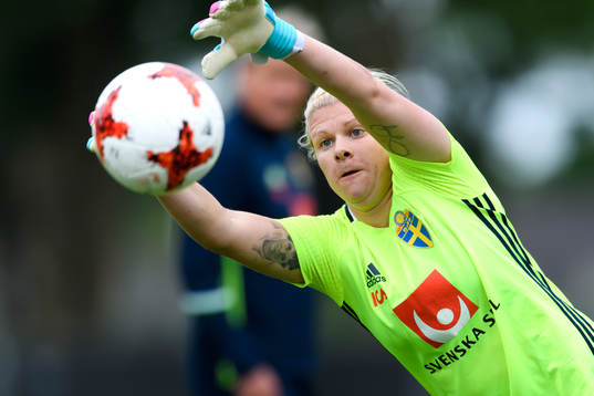 Målvakt Emelie Lundberg