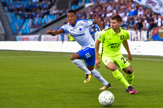 Norrköpings Niclas Eliasson och Trakais Mychailo Shyshka