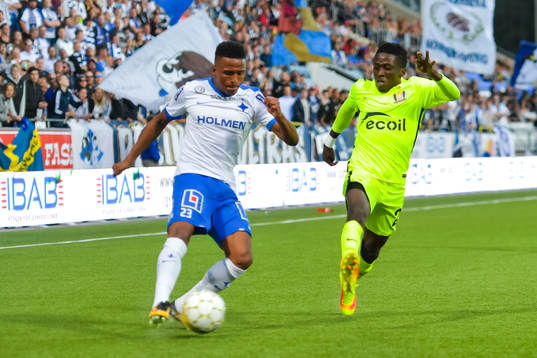Norrköpings Niclas Eliasson och Trakais Alma Wakili
