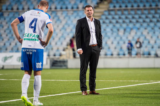Norrköpings tränare Jens Gustafsson