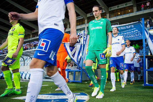 Norrköpings målvakt David Mitov Nilsson