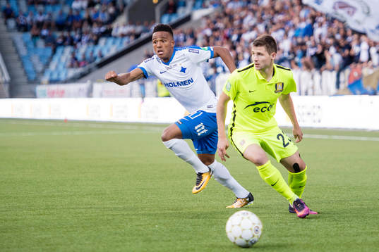 Norrköpings Niclas Eliasson och Trakais Alma Wakili