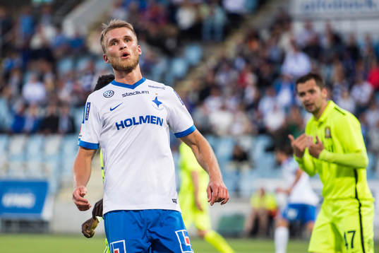 Norrköpings Sebastian Andersson deppar
