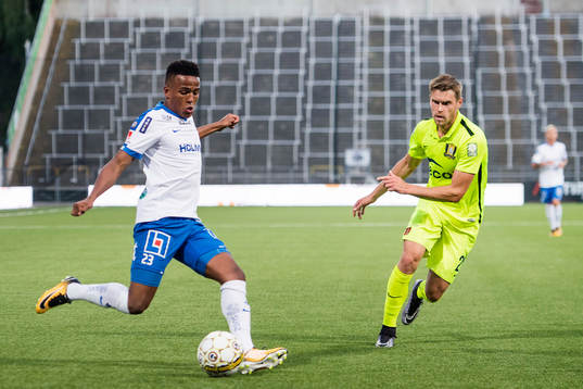 Norrköpings Niclas Eliasson och Trakais Vaidas Silenas