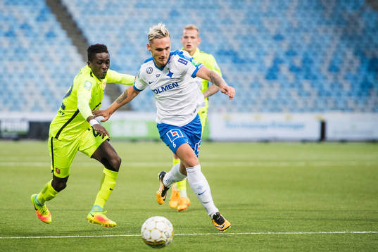 Trakais Alma Wakili och Norrköpings Linus Wahlqvist