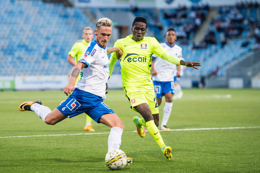 Norrköpings Linus Wahlqvist och Trakais Alma Wakili