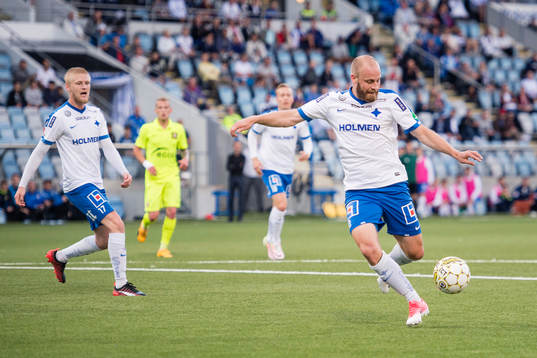 Norrköpings Karl Holmberg och  Daniel Sjölund