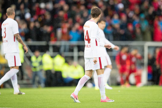 Galatasarays Martin Linnes deppar