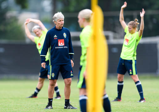Förbundskapten Pia Sundhage