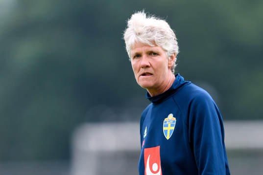 Förbundskapten Pia Sundhage