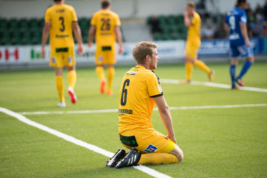 Halmstads Marcus Mathisen deppar