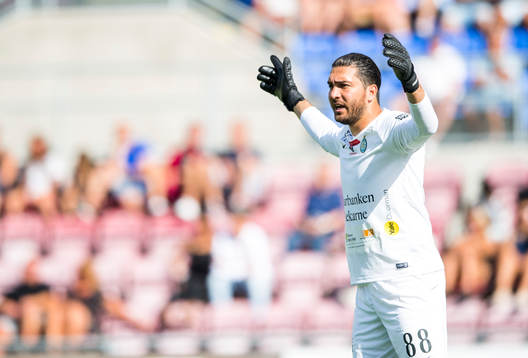 AFC Eskilstunas Målvakt Alireza Haghighi