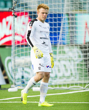 Halmstads målvakt Isak Pettersson