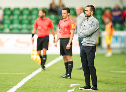Halmstads tränare Igor Krulj