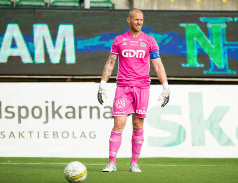 Sundsvalls målvakt Tommy Naurin