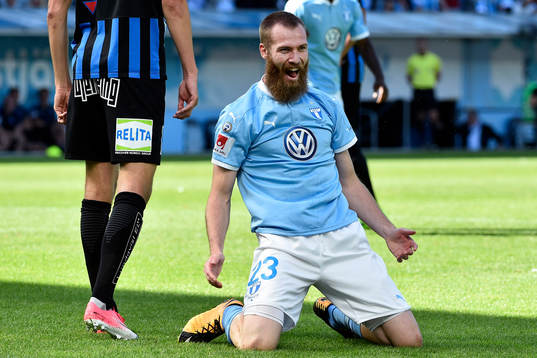 Malmö FFs Jo Inge Berget jublar