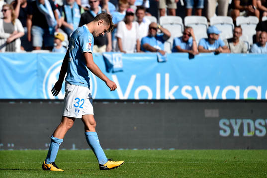 Malmö FFs Mattias Svanberg deppar