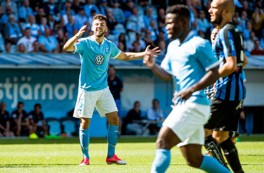 Malmö FFs Erdal Rakip deppar