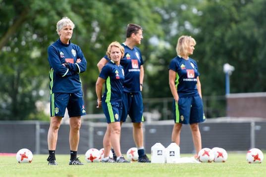 Förbundskapten Pia Sundhage