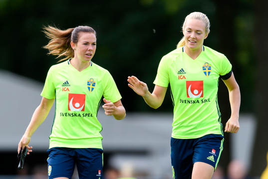 Jessica Samuelsson och Magdalena Eriksson