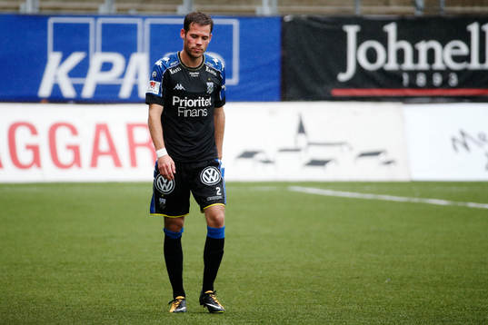 IFK Göteborgs Emil Salomonsson deppar