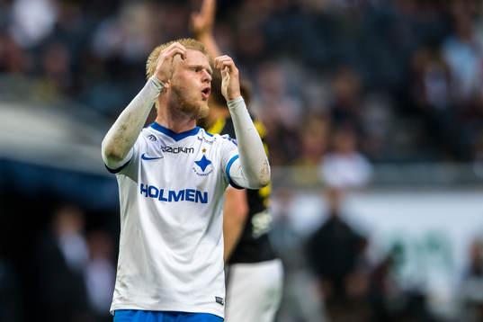 Norrköpings Karl Holmberg deppar
