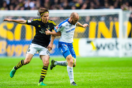 s Simon Thern och Norrköpings Daniel Sjölund