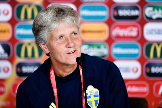 Förbundskapten Pia Sundhage
