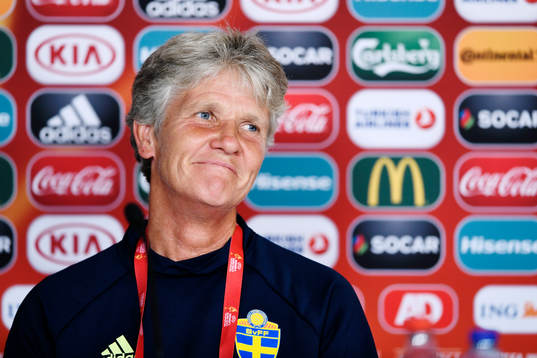 Förbundskapten Pia Sundhage