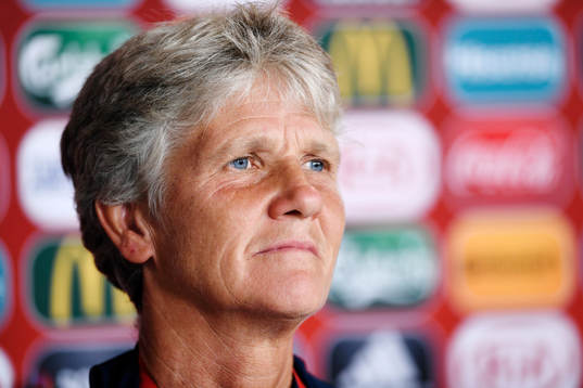 Förbundskapten Pia Sundhage