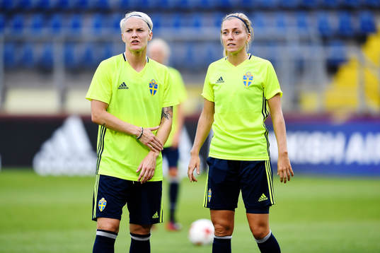 Nilla Fischer och Linda Sembrant
