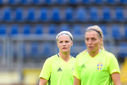 Nilla Fischer och Linda Sembrant