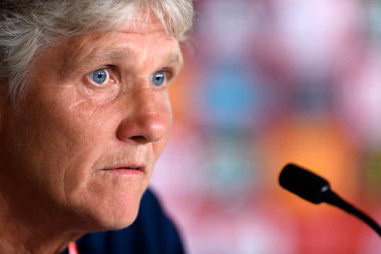 Förbundskapten Pia Sundhage