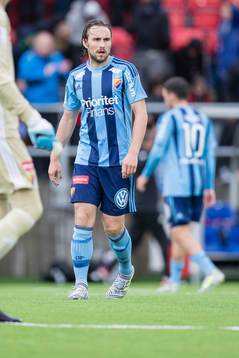 Djurgårdens Kevin Walker deppar