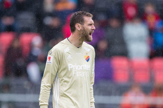 Djurgårdens målvakt Andreas Isaksson