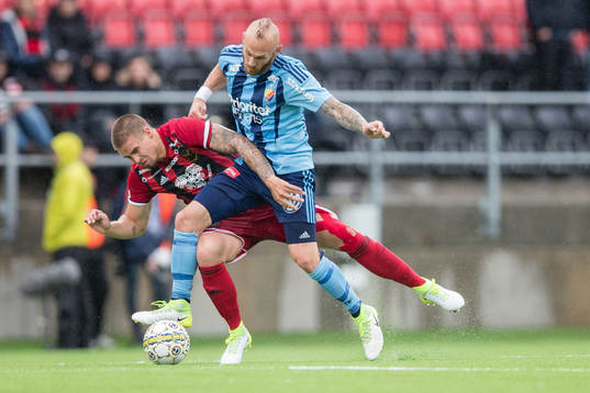 Djurgårdens Magnus Eriksson mot Östersunds Douglas