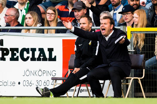 Häckens tränare Mikael Stahre
