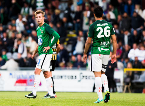 Jönköpings Jesper Svensson och André Calisir deppar