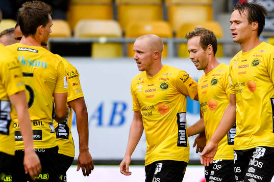Elfsborgs spelare jublar