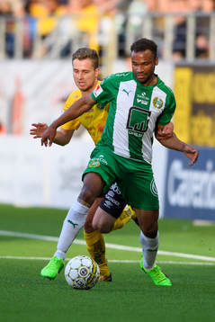 Hammarbys Serge-Junior Martinsson Ngouali och Elfsborgs