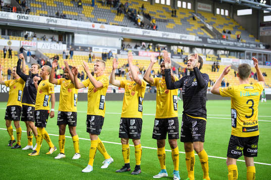 Elfsborgs spelare tackar publiken