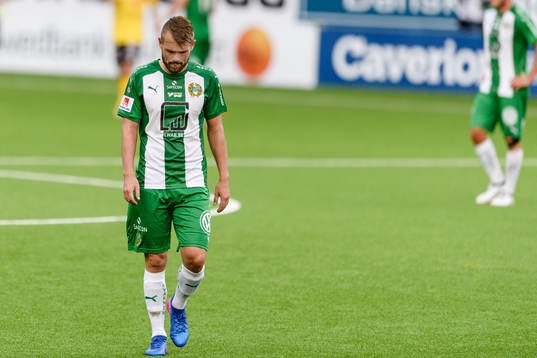Hammarbys Mads Fenger Nielsen deppar