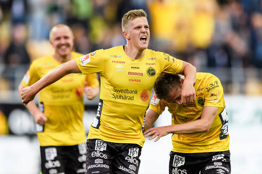 Elfsborgs Joakim Nilsson jublar