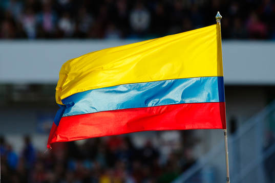 Colombias flagga