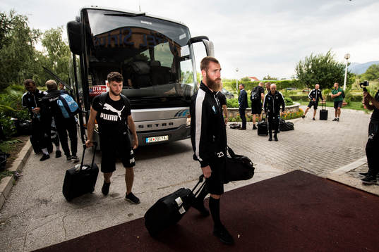 Malmö FFs Erdal Rakip och Jo Inge Berget