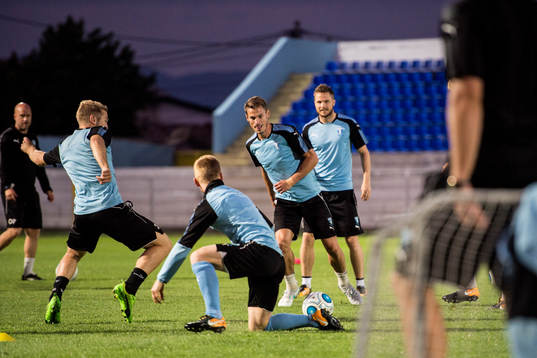 Malmö FFs Markus Rosenberg och Anton Tinnerholm