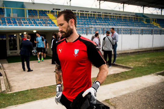 Malmö FFs målvakt Johan Wiland