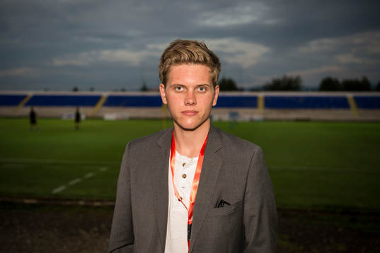 Sydsvenskans reporter Johan Åkesson