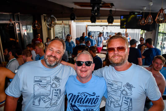 Malmö FFs supportrar  Fredrik Andersson, Niklas Månsson